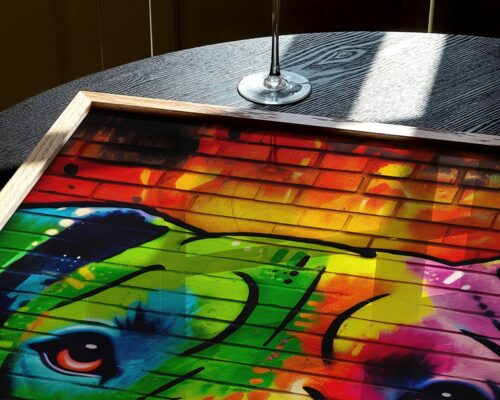 ⁦כלב פיטבול צבעוני⁩ – תמונה ⁦6⁩