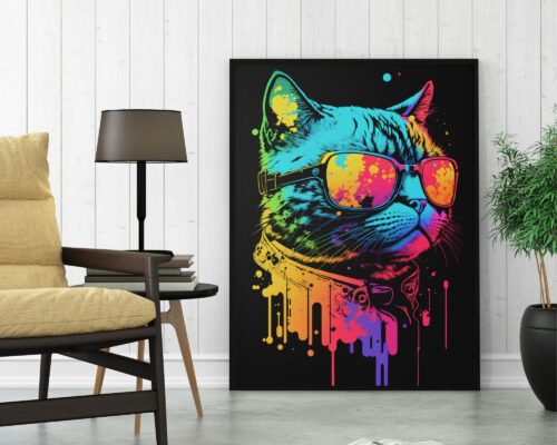 תמונה של חתול מצויר