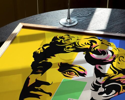 ⁦פסל דוד צבעוני⁩ – תמונה ⁦5⁩