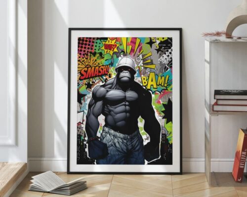 ⁦קומיקס גורילה אלפא⁩ – תמונה ⁦2⁩