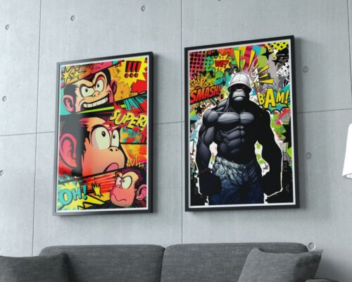 ⁦קומיקס גורילה אלפא⁩ – תמונה ⁦4⁩