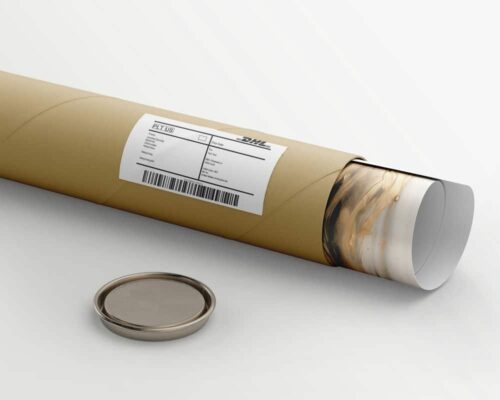 ⁦סט 3 תמונות לסלון זהב בין שחור ולבן בסגנון מינימליסטי⁩ – תמונה ⁦6⁩