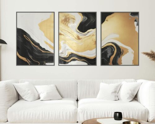 ⁦תנועת זהב מונוכרומית⁩ – תמונה ⁦2⁩